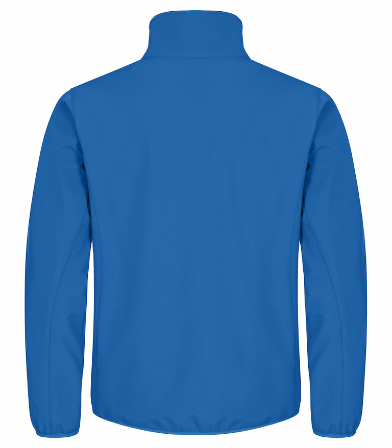 Clique Blue Softshell Mens Jacket