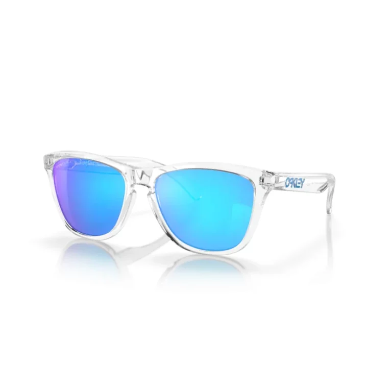 Oakley Frogskins Crystal Clear/Prizm Sapphire