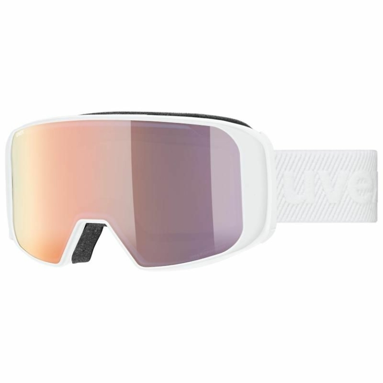 Uvex White/Rose Saga TO Goggles