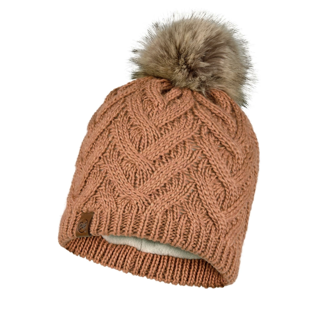 Buff Caryn Brown Knitted Hat