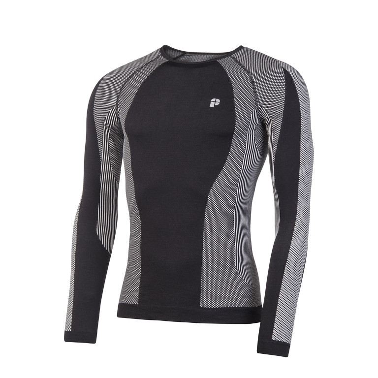 x Protest Black/Grey Ken Mens Thermo Base Layer