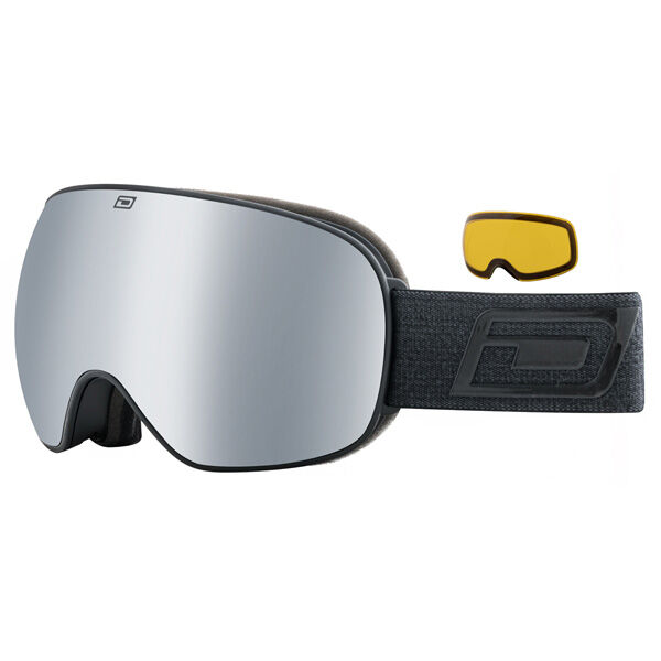 Dirty Dog Black/Silver Mirror Mutant 2.0 Snow Goggles