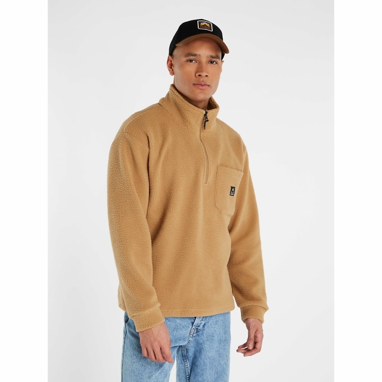 Protest Fudgecaramel Sumner Mens Fleece