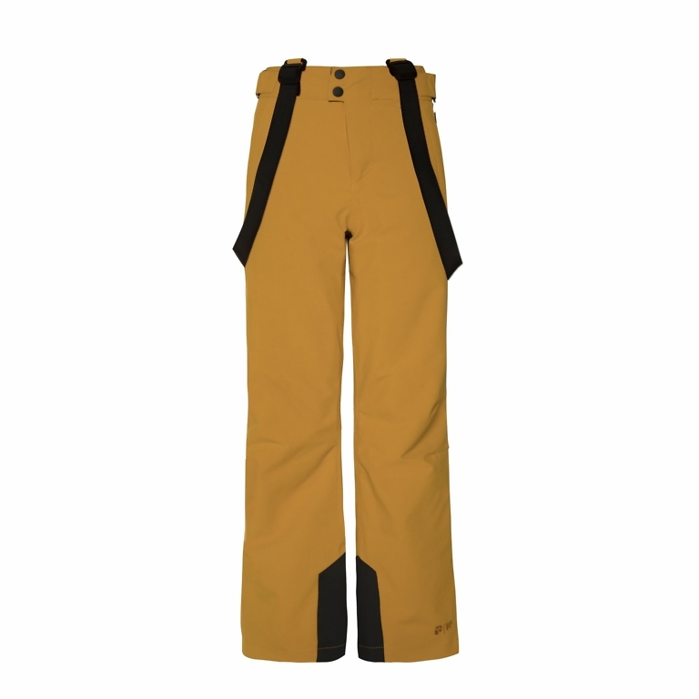 Protest Dark Yellow Bork Junior Snow Pants