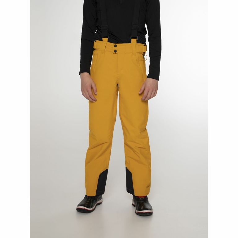 Protest Dark Yellow Bork Junior Snow Pants