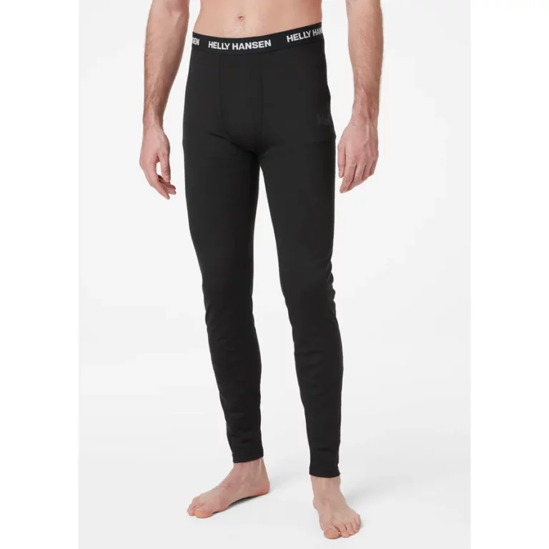 *NEW* Helly Hansen Black Mens Lifa Active Base Layer Pants