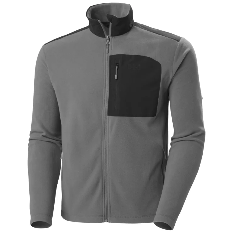 Helly Hansen Concrete Mens Daybreak Block Micro-Fleece