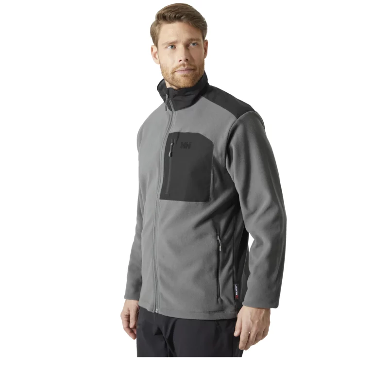 Helly Hansen Concrete Mens Daybreak Block Micro-Fleece