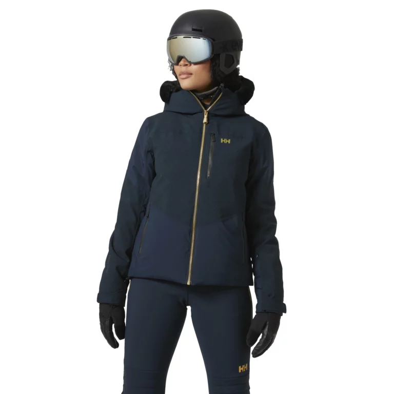 Helly Hansen Navy Vald'Isere 2.0 Womens Ski Jacket