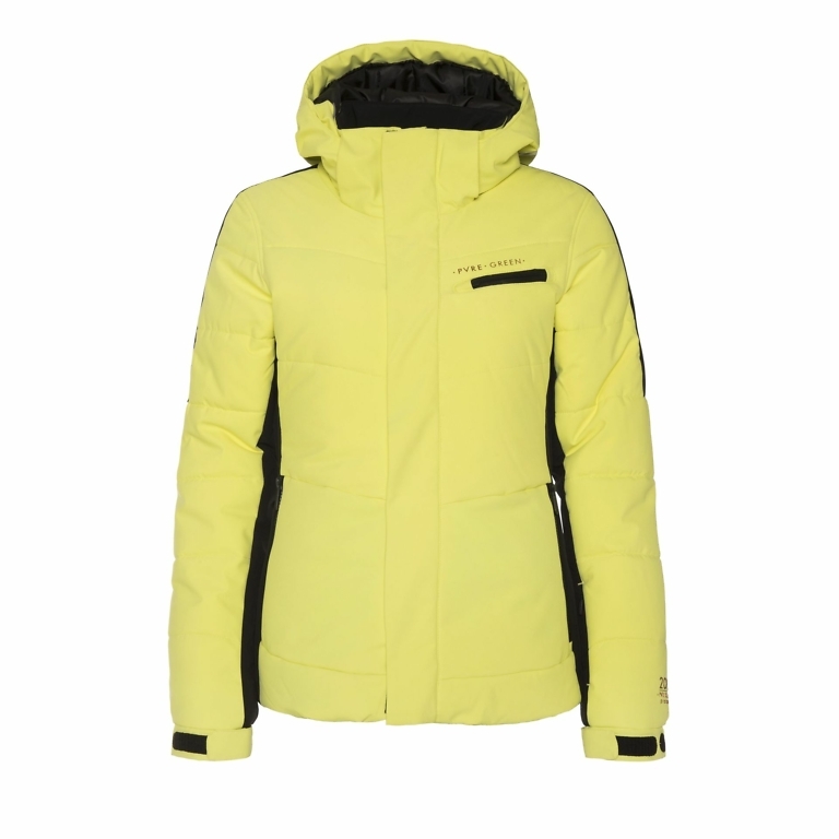 Protest Sheenas Yellow Womens Ski Jacket