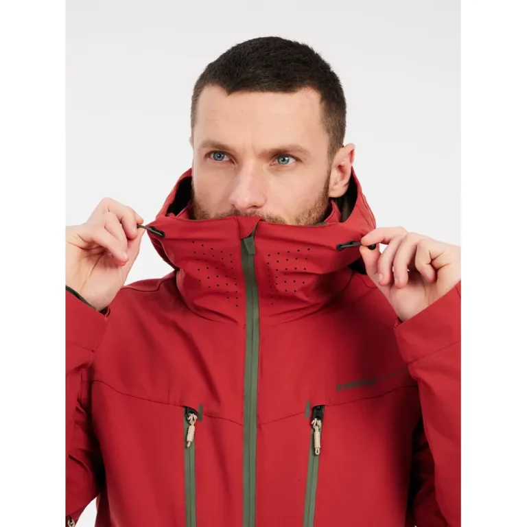 *NEW* Protest Barn-Red Timothy Mens Snow Jacket