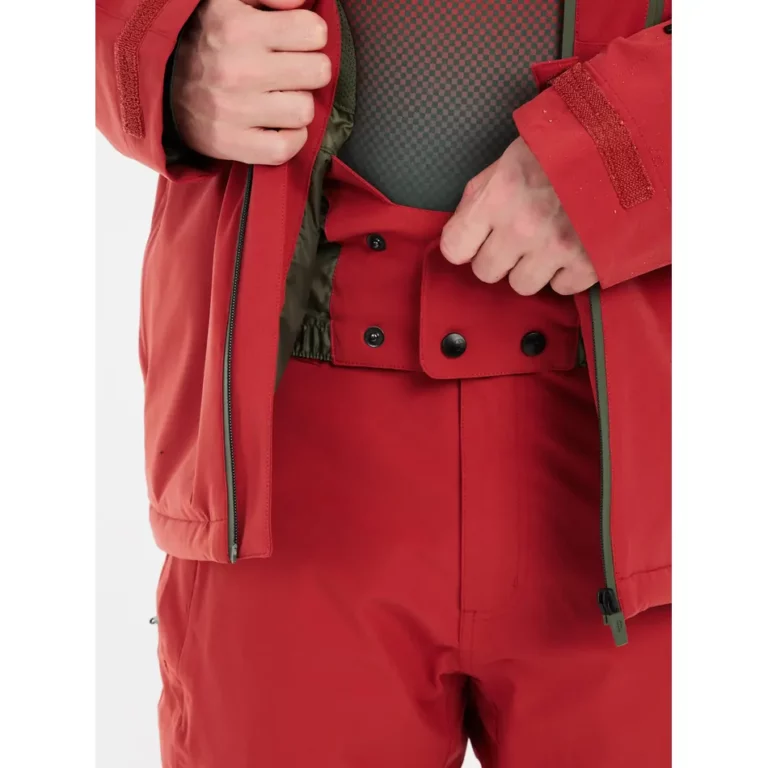 *NEW* Protest Barn-Red Timothy Mens Snow Jacket