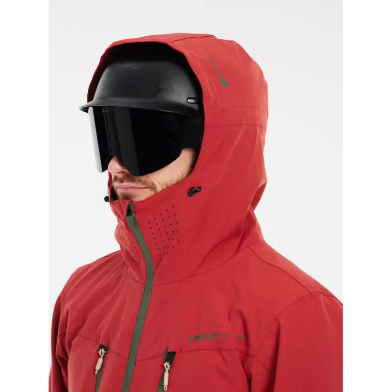 *NEW* Protest Barn-Red Timothy Mens Snow Jacket