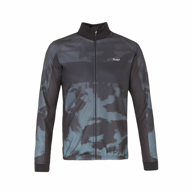 Protest Black Poppel Mens Cycling Jacket