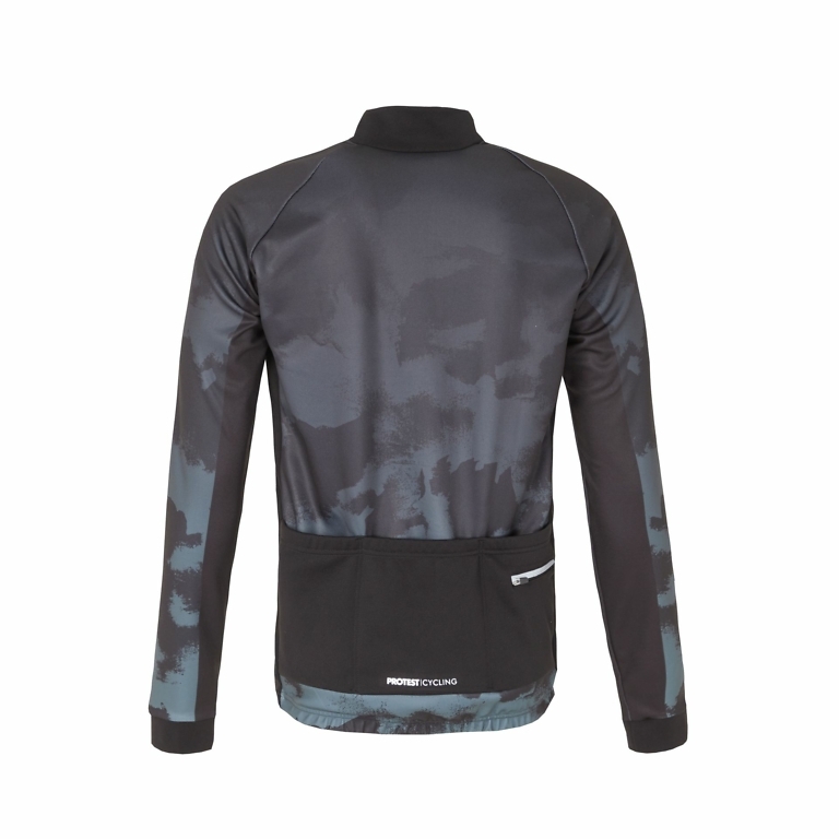 Protest Black Poppel Mens Cycling Jacket