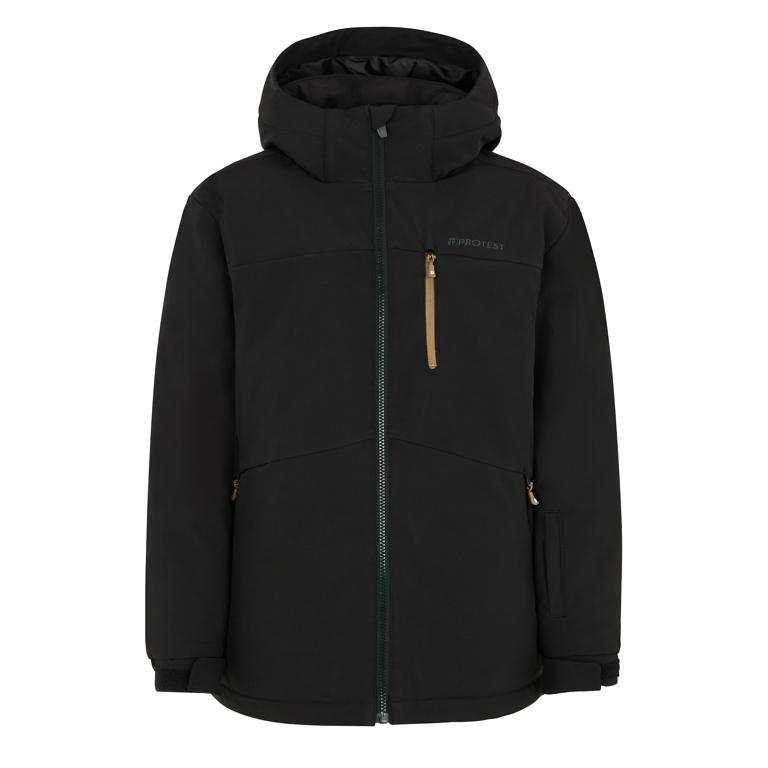 Protest Black Baloe Junior Snow Jacket