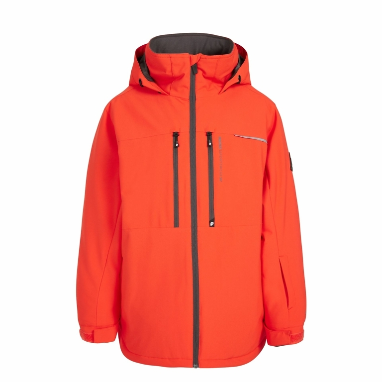 Protest Orange Fire Flynnt Boys Snow Jacket (11-12 yrs) - Love & Piste ...