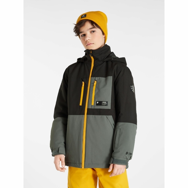 Protest Black Lars Junior Snow Jacket