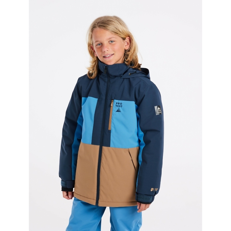 Protest Blue-Nights Buzzerd Boys Snow Jacket