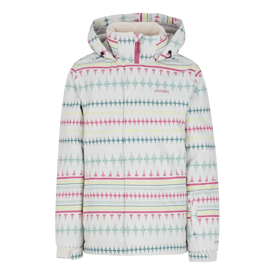 *NEW* Protest White Pomely Girls Snow Jacket