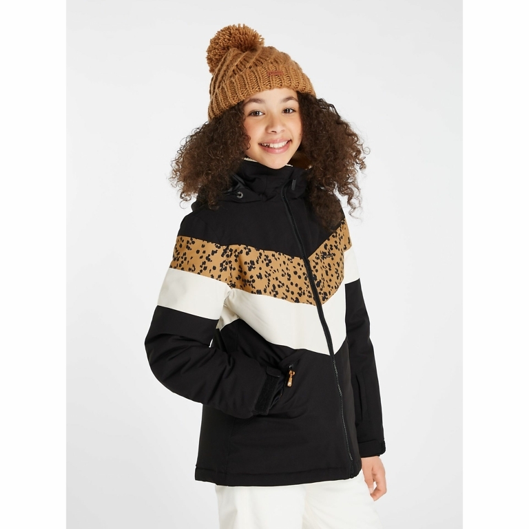 Protest Black Fudgy Junior Snow Jacket (13/14 yrs)