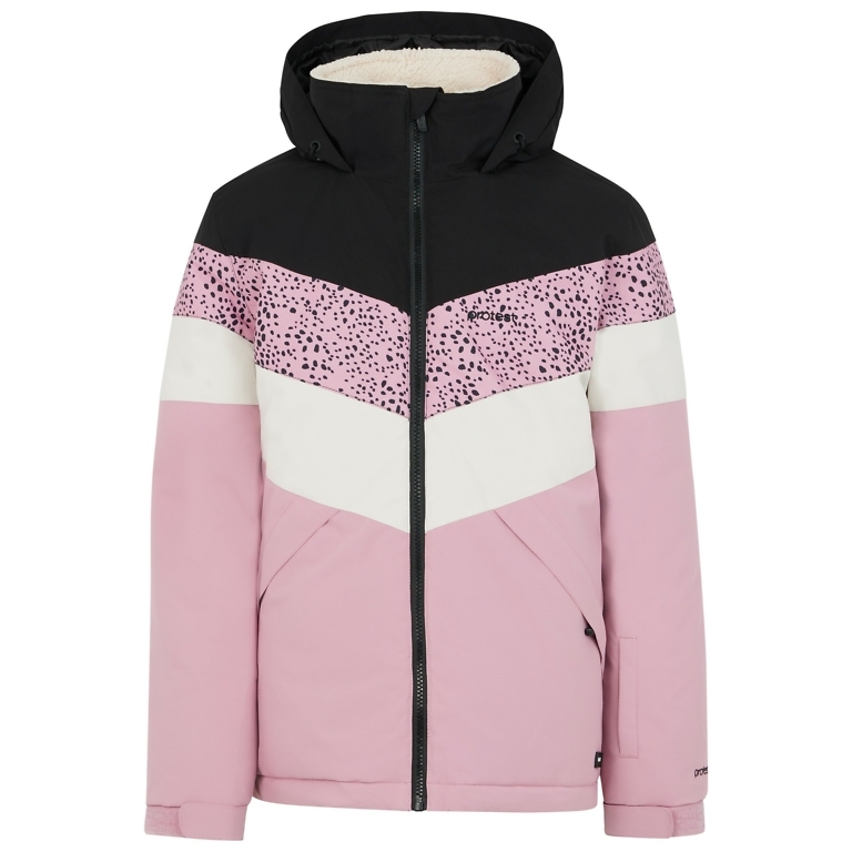 Protest Cameo Pink Fugy Girls Snow Jacket