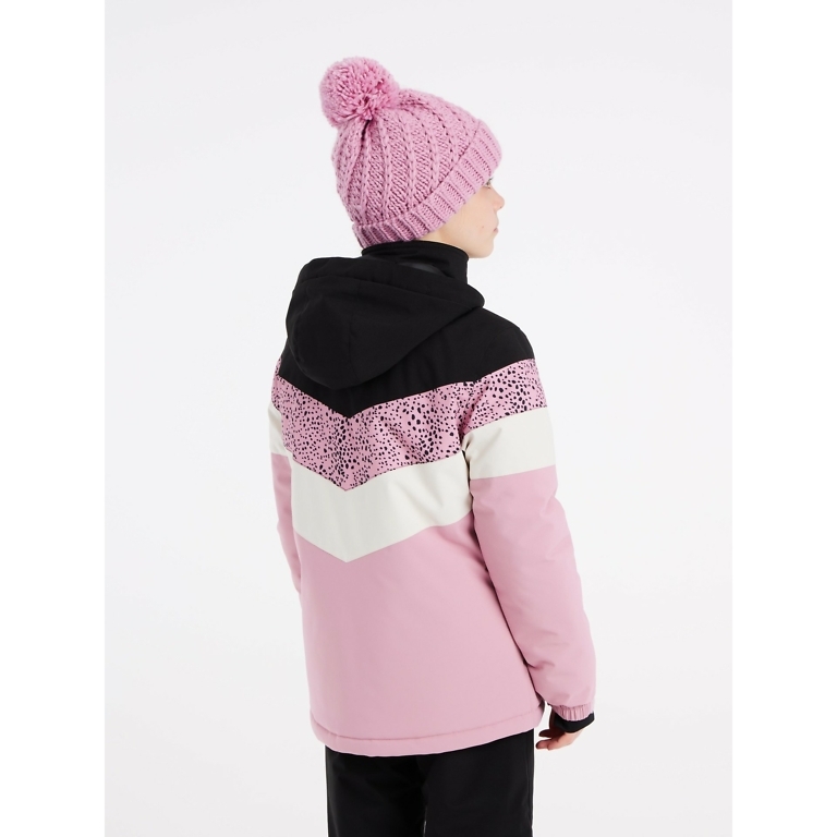 Protest Cameo Pink Fugy Girls Snow Jacket