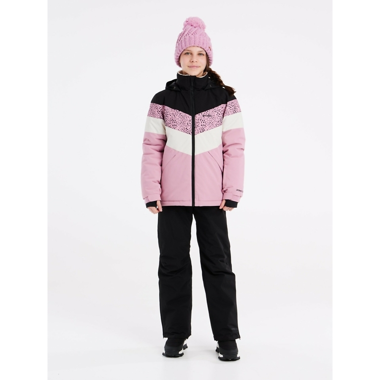 Protest Cameo Pink Fugy Girls Snow Jacket