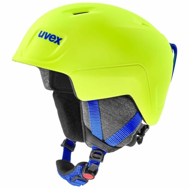 UVEX Lime Manic Pro Junior Ski Helmet