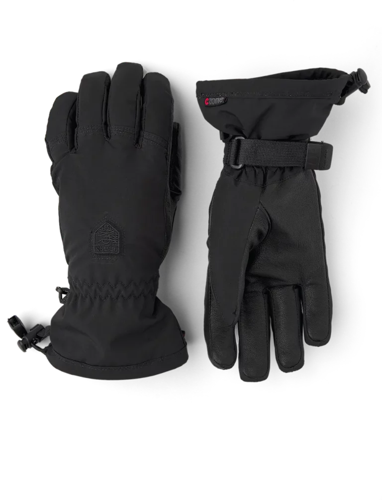 Hestra Black Powder CZone 5 Finger Glove