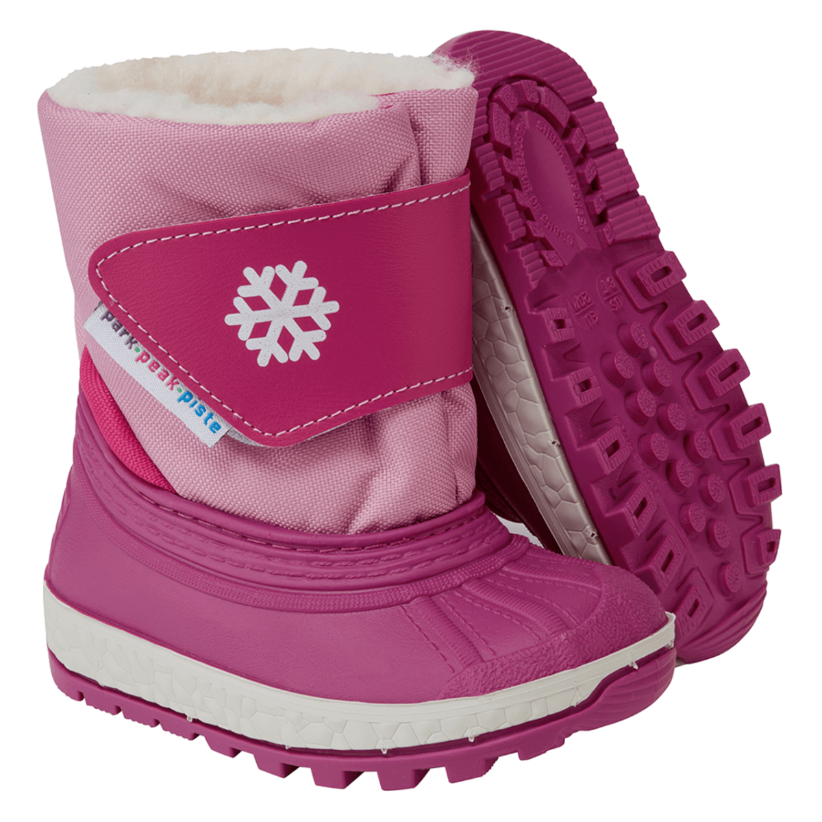 Manbi Pink Boing II Junior Snow Boots