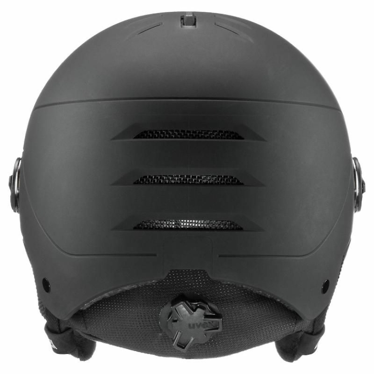 Uvex Black Wanted Visor Helmet