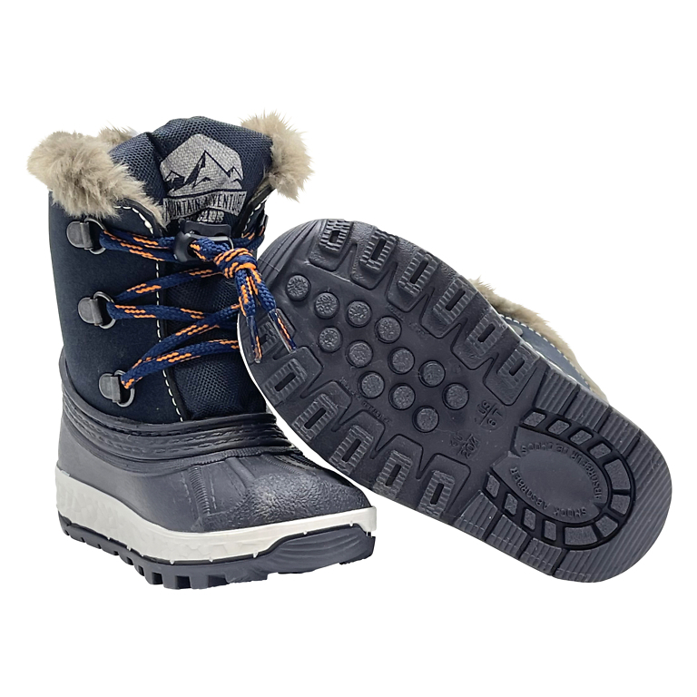 Boatilus Navy Nanouk Junior Snow Boot