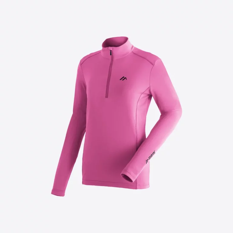 *NEW* Maier Sports Pink Jenna Rec Stretch Womens Midlayer