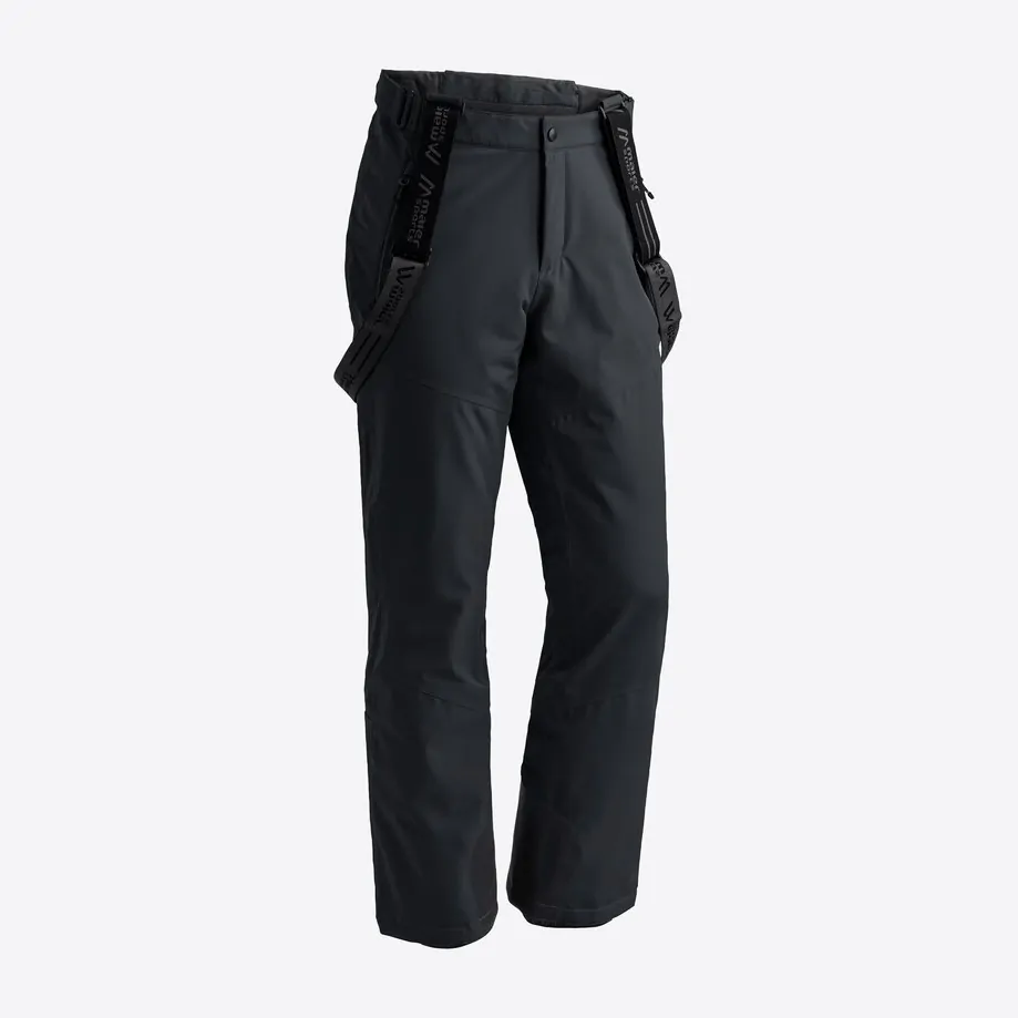 *NEW* Maier Sports Black Anton 2.1 Mens Ski Pants (up to 5XL)