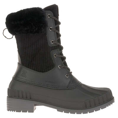 Kamik Black Sienna Cuff Womens Snowboot