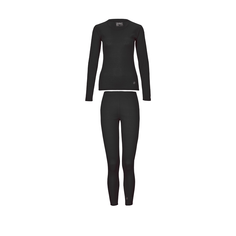 x Killtec Black Ivie Womens Base Layer Set