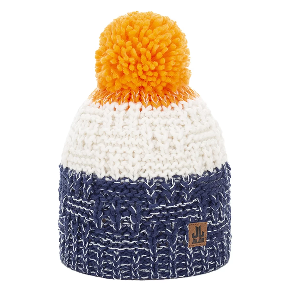 Jailjam Blue-Navy Chulainn Kids Bobble Hat