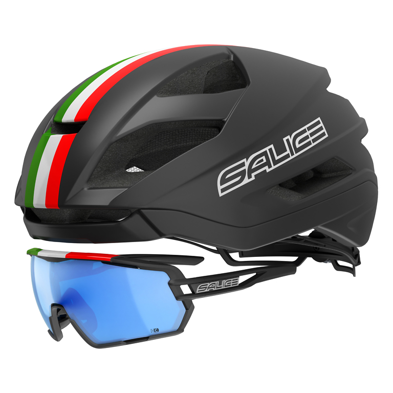 Salice Levante Italian Edition Black Cycling Helmet