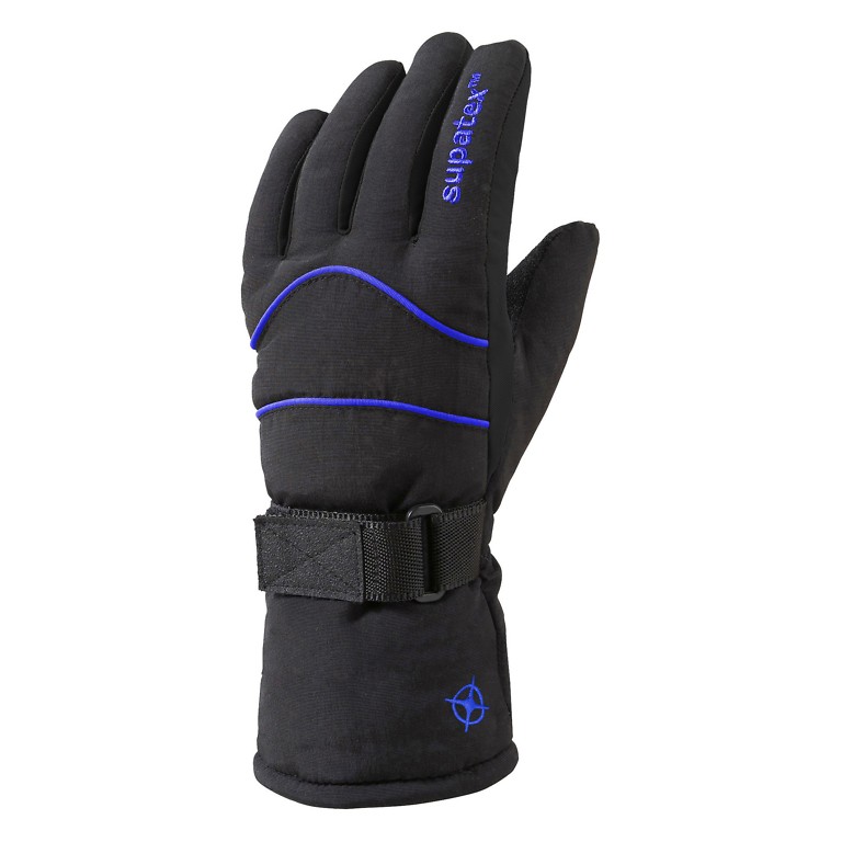 Manbi Black & Blue Junior Rocket Gloves