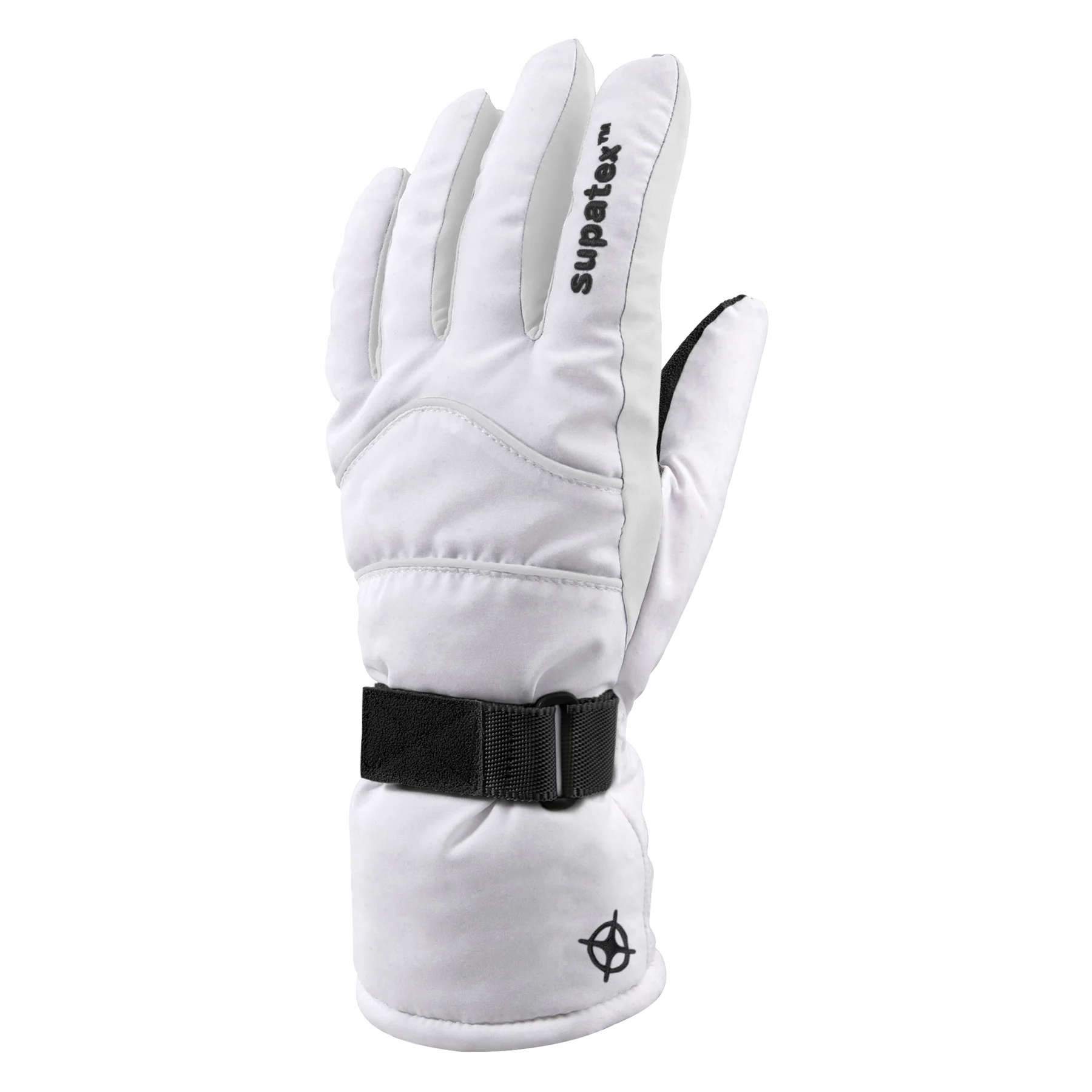 White snow best sale gloves