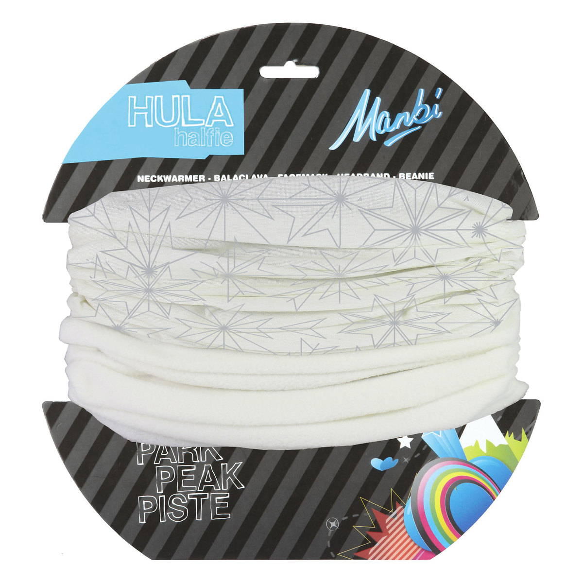 Manbi Frost White Hula Halfie Neckwarmer