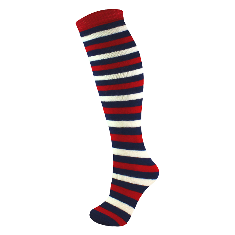 Manbi Stripe Patterned Thermal Ski Sock