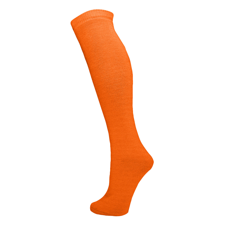 Manbi Neon Orange Essential Junior Ski Sock