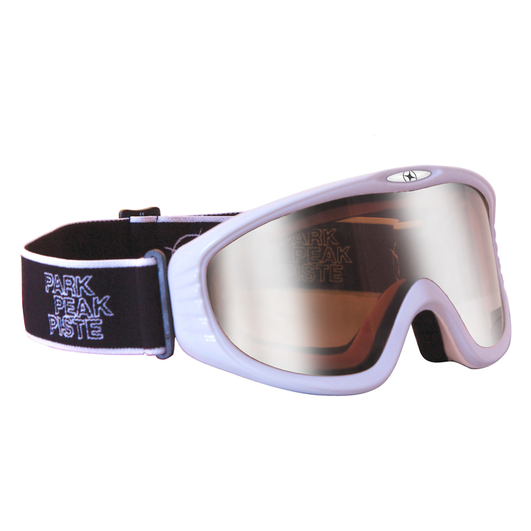 Manbi White/Silver Mirror Vulcan Goggles