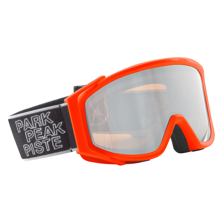 Manbi Orange Gloss/Silver Mirror Spirit Youths Goggles