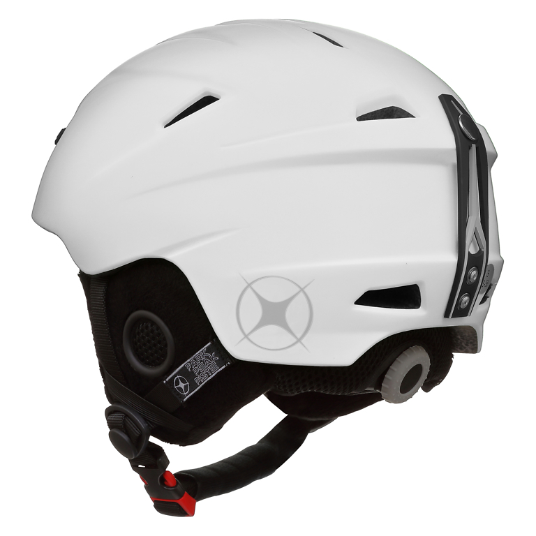 Manbi White Matt Park Junior Helmet