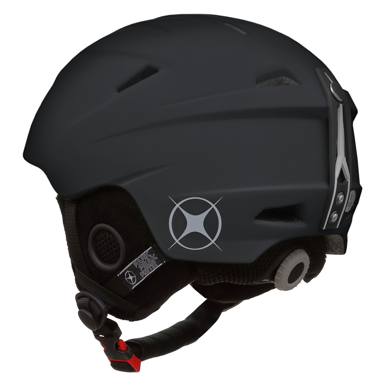 Manbi Black Matt Park Junior Helmet