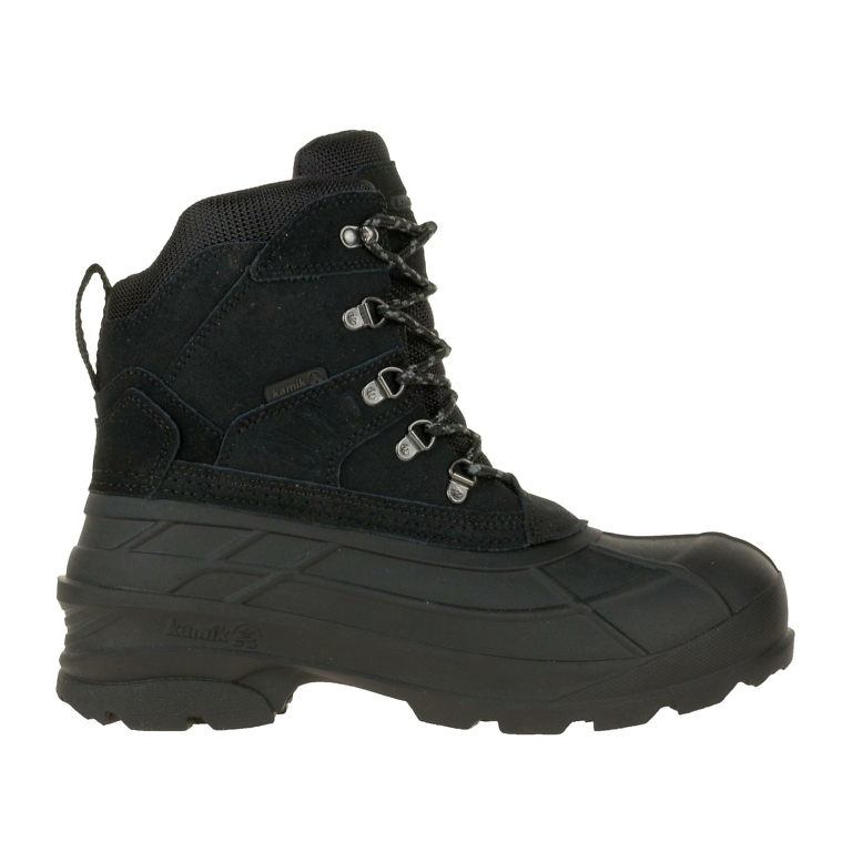 Kamik Black Fargo Mens Winter Boot