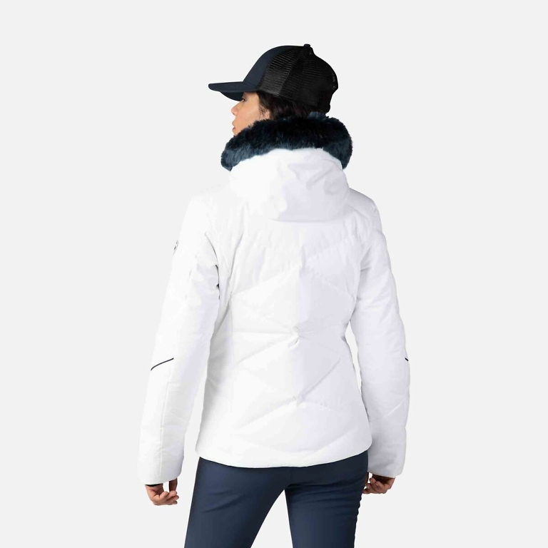 *NEW* Rossignol White Staci Womens Ski Jacket